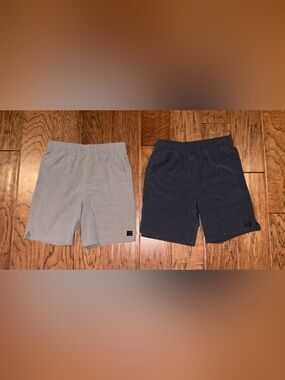 Lot of 2 Billabong Boys Crossfire Pull On Shorts Size M(10-12)
